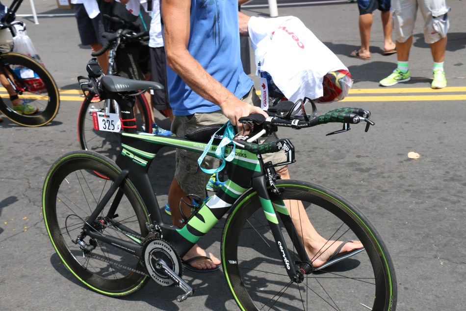 あるエイジグループ選手のカスタムペイントCervelo P5