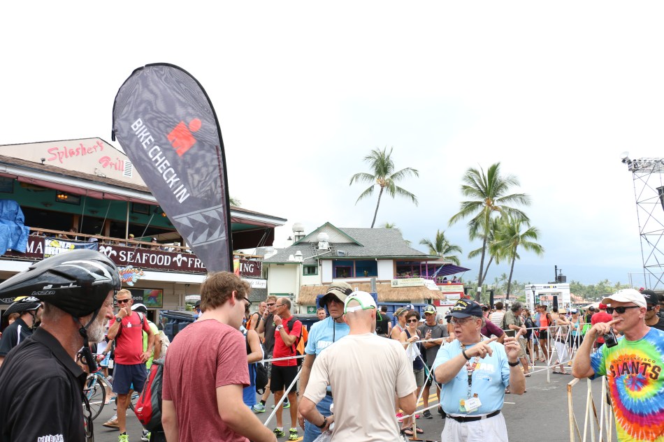 バイクチェックインスタート